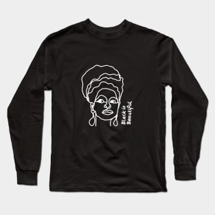 Black is beautiful Long Sleeve T-Shirt